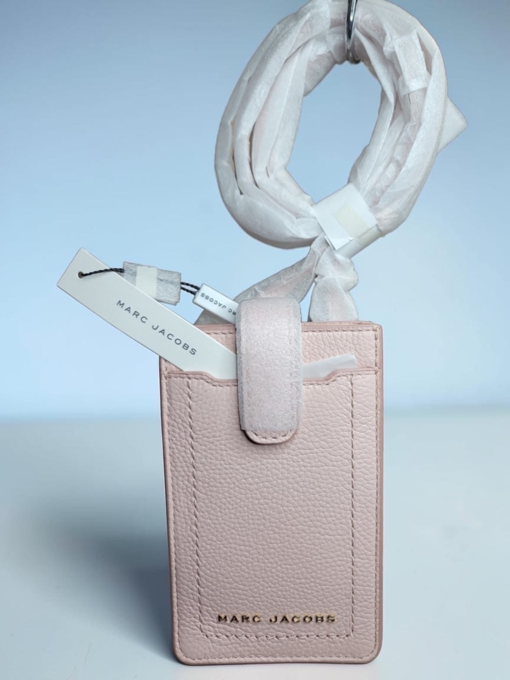 MARC JACOBS NWT "GROOVE" PEACH WHIP LEATHER CROSSBODY